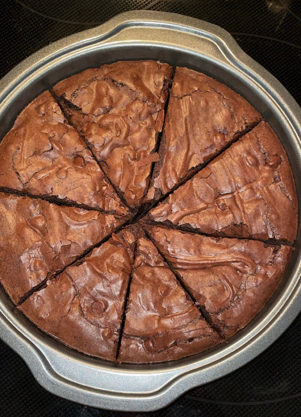 Brownie Cake Pre Cut 8 Slices (Plain) PICKUP ONLY